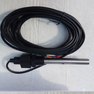 特點：316L不銹鋼，耐腐蝕、高溫、高壓型。  電極常數(shù)：10.0cm-1  性能：電極種類：兩電極式  電極材質(zhì)：316L不銹鋼  溫補元件：PT1000  機械連接：1/2